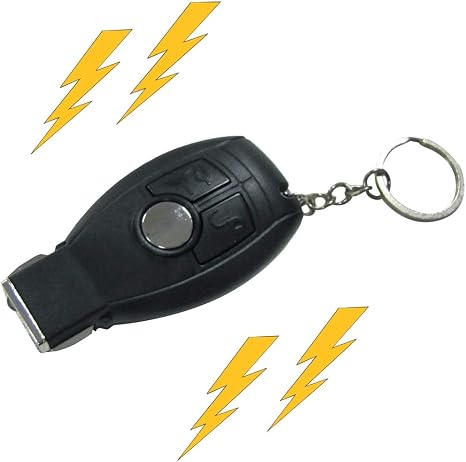 20850 Extreme Shocker Car Keychain Novelty Shocking Keyring Fob Practical Joke Gag Gift Prank Key Ring