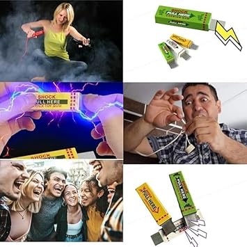 20845 Electric Shocking Prank Toy – Funny Shock Gag for April Fool, Magic Trick Joke Toy, Novelty Gift for Friends, Party Trick Toy for Kids & Adults