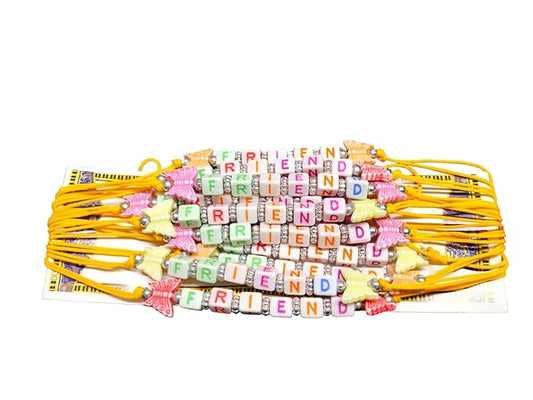20801 {Pack of 12} Friendship band for best frined | Friend Ship Band for Boys | Friendship band for Girls and Boys