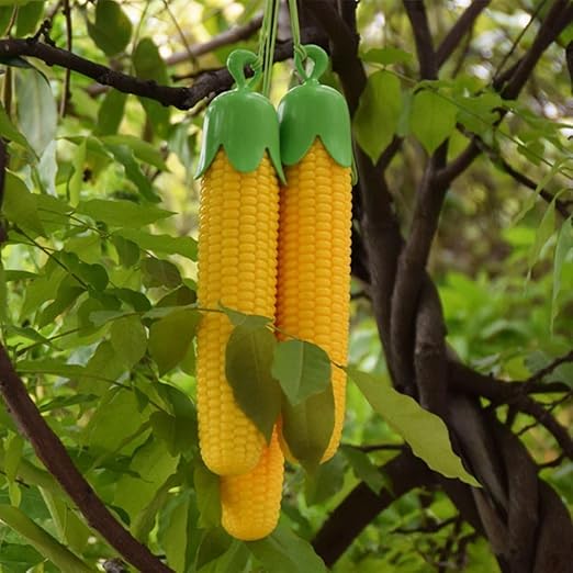 10591 3 Fold Corn Shaped Folding Umbrella,Sun Umbrella UV Parasol Vegetables Fruit Shape Parasols for Women, yellow umbrella
