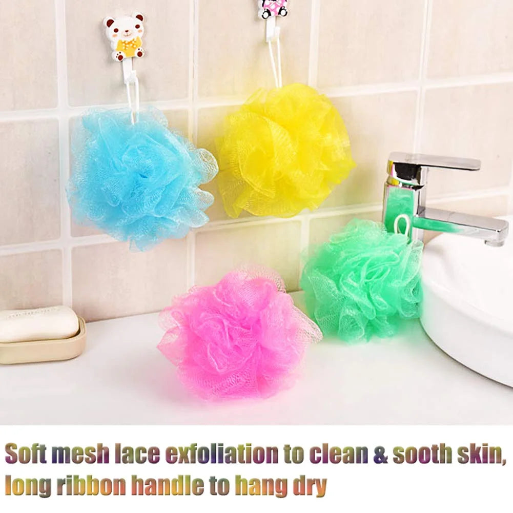 1329 Bath Sponge Premium Quality Netted Body Loofan