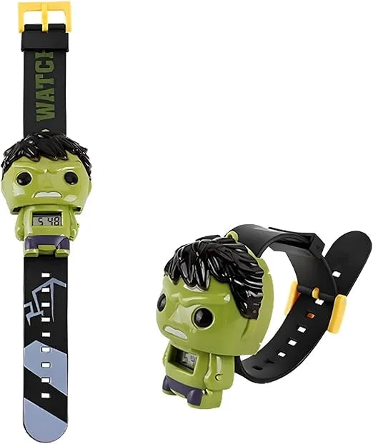 7055 Kids face change Cartoon Wrist Watches Toy for Boys