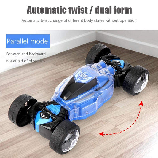 GC169-129 Children's Toy Stunt Car, Twist Electric Deformation Car, with Light/Singing/Dancing Shaped Drift Toy