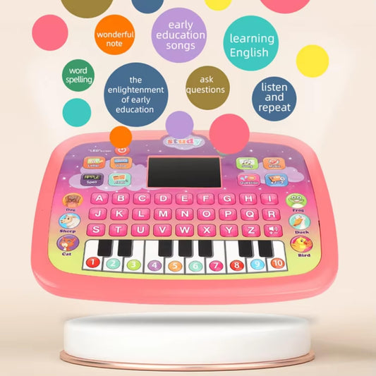 X2020 Educational Learning Laptop Toy with Music,Piano and LED Screen Early Learning Computer Toy