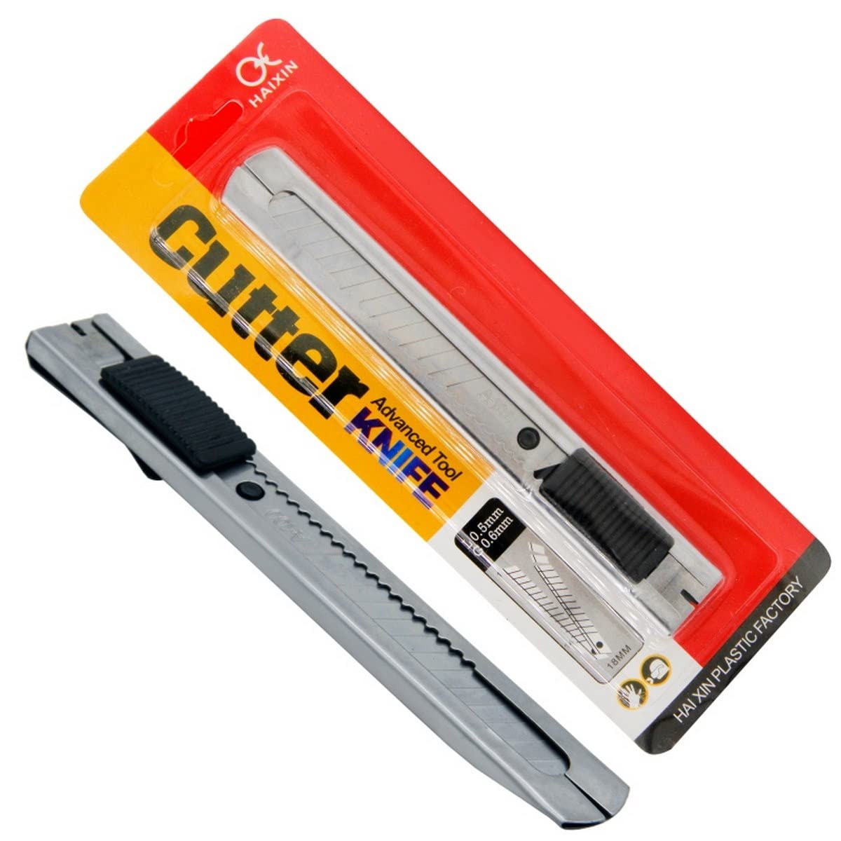 JCC-15  Paper Cutter Box Cutter Multipurpose Knife with Metal Body for Art Craft Home and Office use