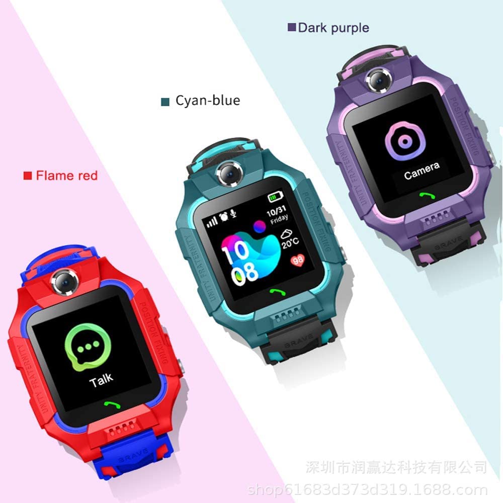 20345 Sim Card Watch , GPS Watch for Kids | Calling Smartwatch for Kid | Touch Screen, SOS, Voice Chat Camera| Kids Smart Watch for Boys & Girls | Long Battery Life | Water Resistance, UNISEX