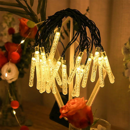 21110 Stick Light 14 LED 3 Meter Fairy String Lights for Home Decoration Waterproof String Light Flexible Fairy Light for Bedroom, Room, Balcony Decoration