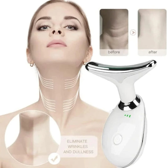 4706 Massager For Face And Neck, Double Chin Remover Skin Massager Lifting Tightening Massager Anti-Aging Device, Anti Wrinkles Skin Care Tool Facial Device For Skin Rejuvenation