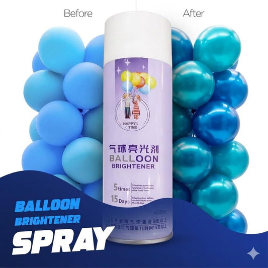 21234 TRAIS Balloon Shine Spray for Latex Decoration | Gloss Coating Brightener for Birthday Wedding Anniversary Party Balloons | 450ml