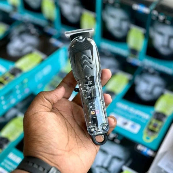 AHS44 Professional Hair Clipper, Complete Haircutting Kit, Type-C Charging, Stainless Steel Blade