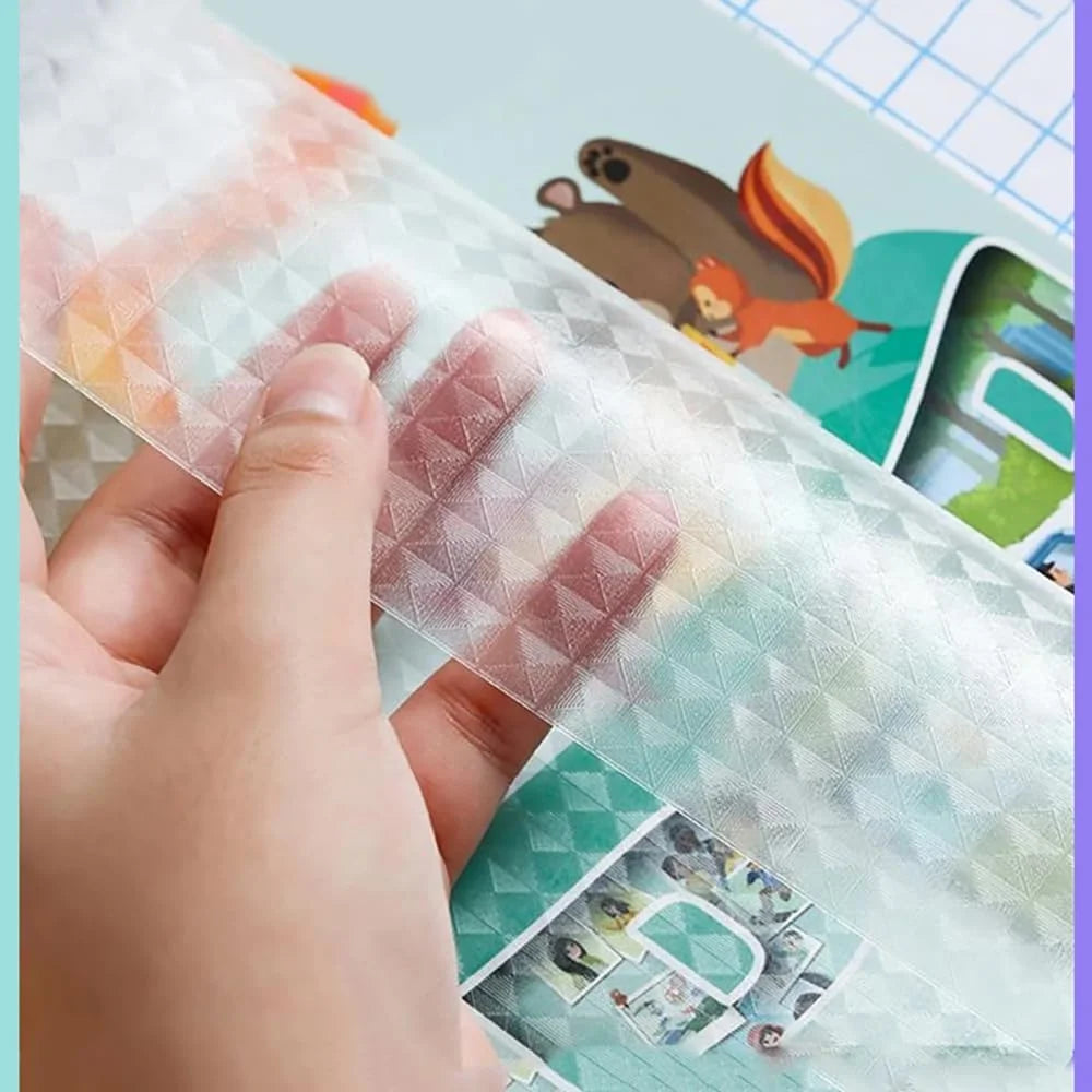 10353 A4 Transparent (47 x 37cm) Book Covers, Reusable Book Covers Waterproof (10 pcs)