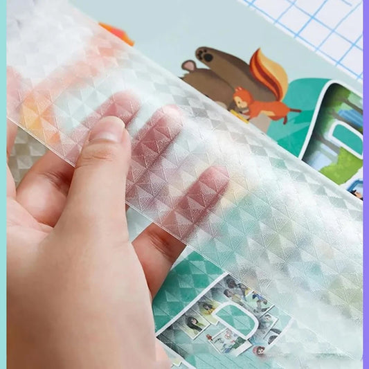 10353 A4 Transparent (47 x 37cm) Book Covers, Reusable Book Covers Waterproof (10 pcs)