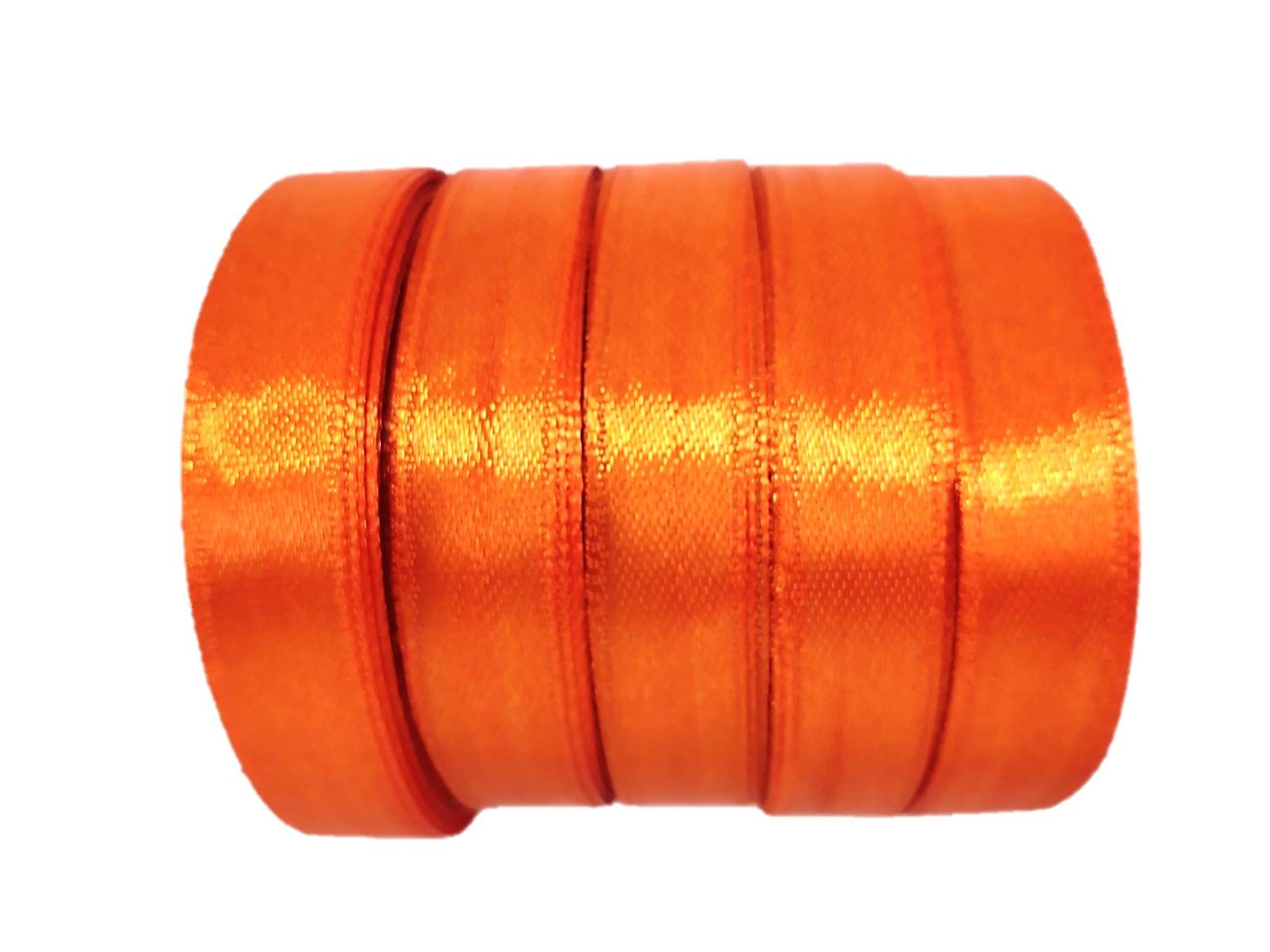 438 ( 10 pcs ) 1/2 Inch. Orange Satten Ribbon