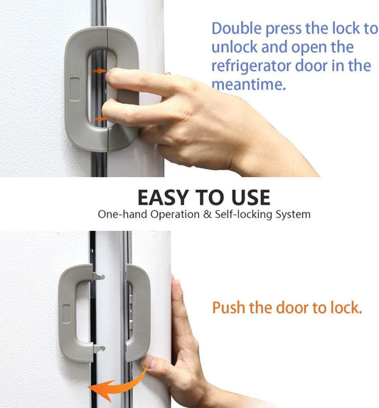 10248 Refrigerator Lock For Child Safety Cabinet Lock Fridge Freezer Door Lock