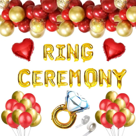 10275 Ring Ceremony Decoration Foil Balloon