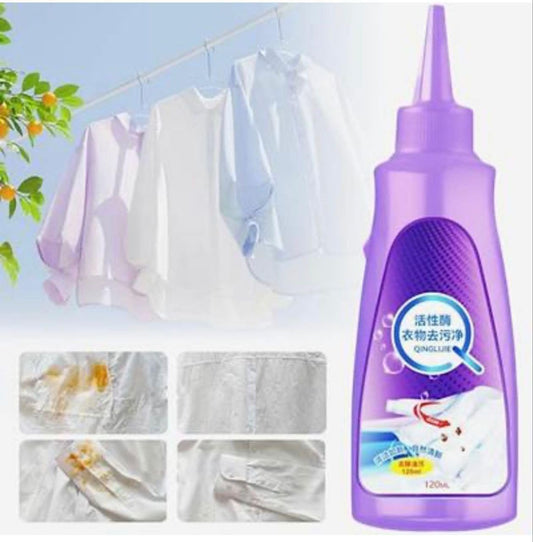 20737 Multi-Purpose Cloth Stain Remover - Instant Stain Remover For Beaded Fabric, Cotton, Linen, Polyester, Blended Fabric, Denim, Down Jackets (120ml)