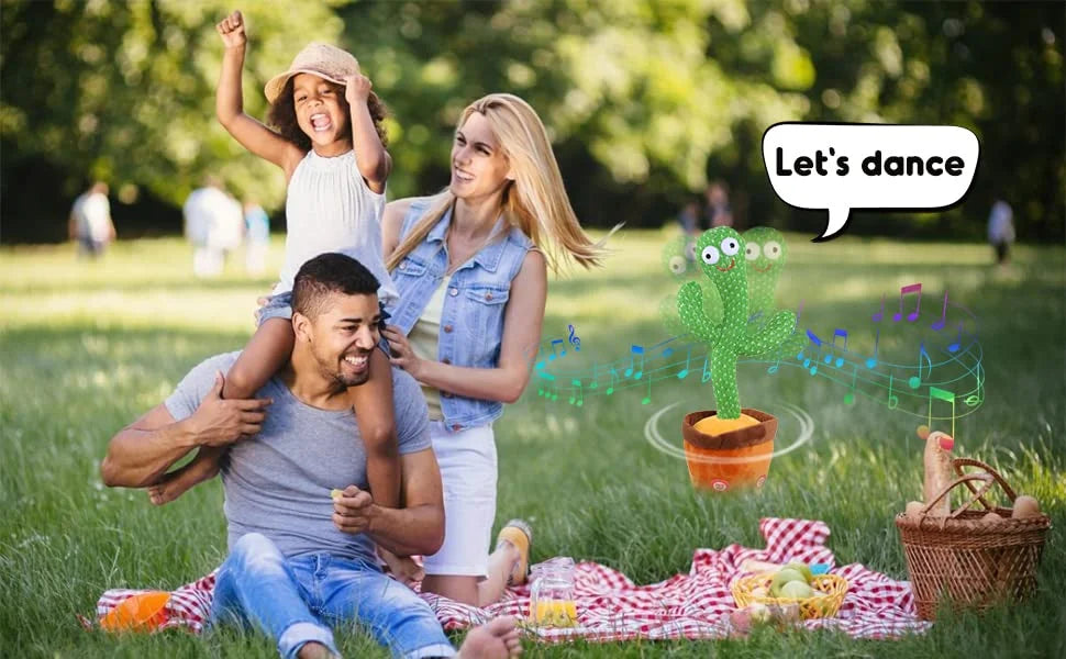 1202 Talking-Green Cactus Toy