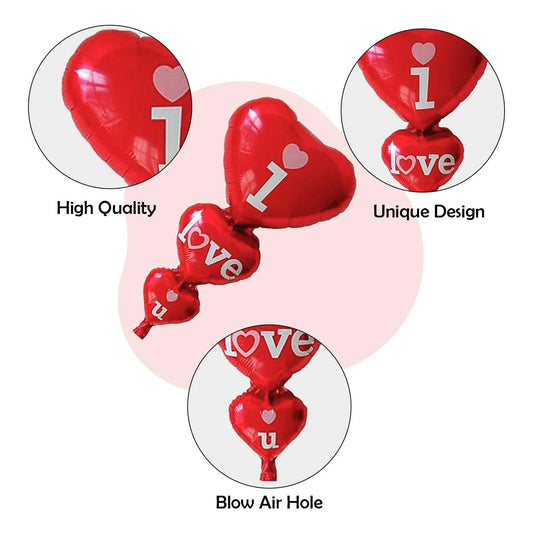 10208 – I Love You Foil Balloons 32 inch
