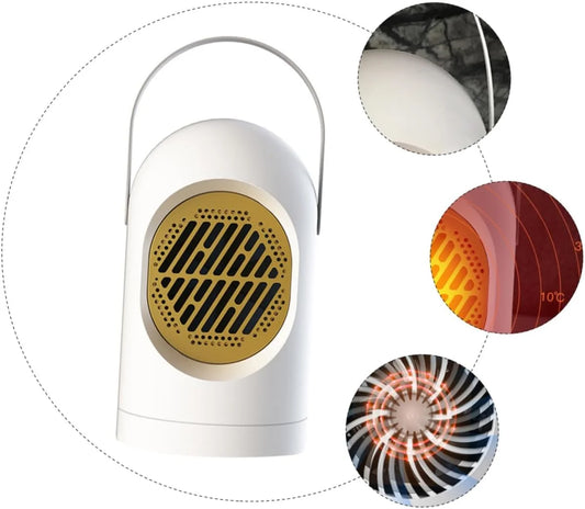 10020 Mini Fan Heater Portable Heater Desktop Heating Warm Air Fan 400w