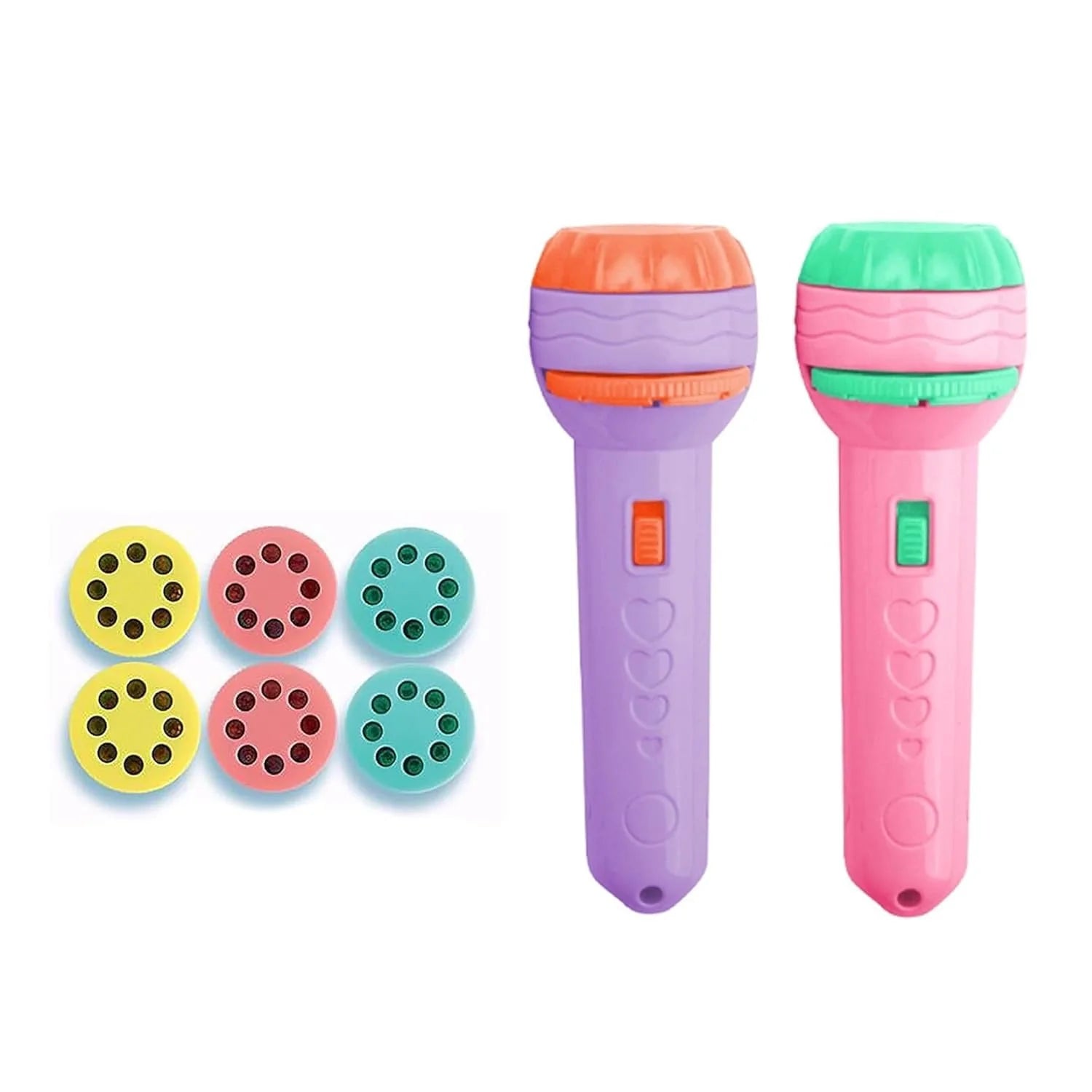 20025 Mini Projector Torch: Portable Multi-Functional Device with LED Light and Projector