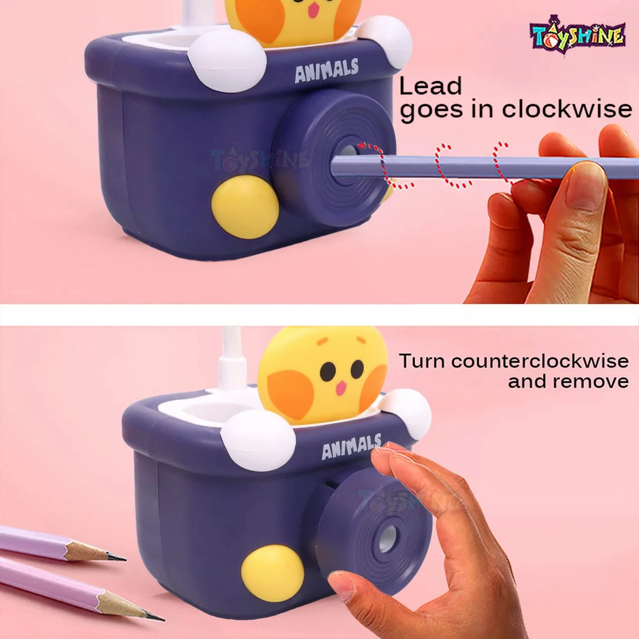 8051 Table Lamp Desk Lamp Rechargeable with Pen Holder & Sharpener, Study Desk Light for Study