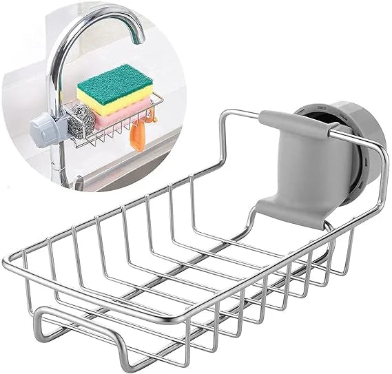 10056 Kitchen Sink Stainless Steel Hanging Faucet Drain Rack