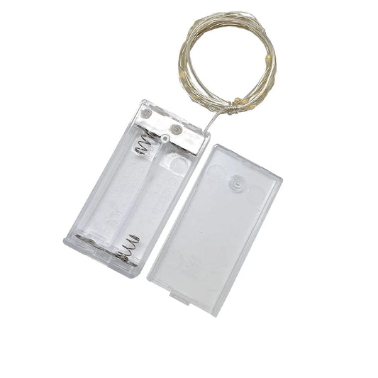 20150 5 Meter LED light Fairy Lights AAA-Battery Operated Golden color