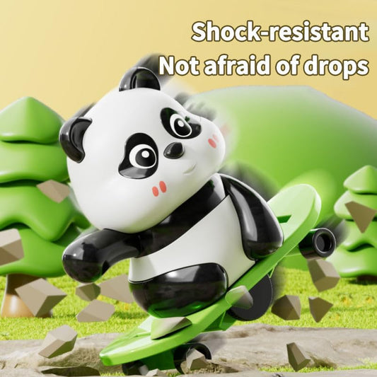 GB6675-1 ( 3 Pcs Set ) Cute Panda Action Toy Set for Kids – Fun Rotating & Moving Panda Toys, Interactive Play Figures, Safe Educational Toy Gift for Boys & Girls