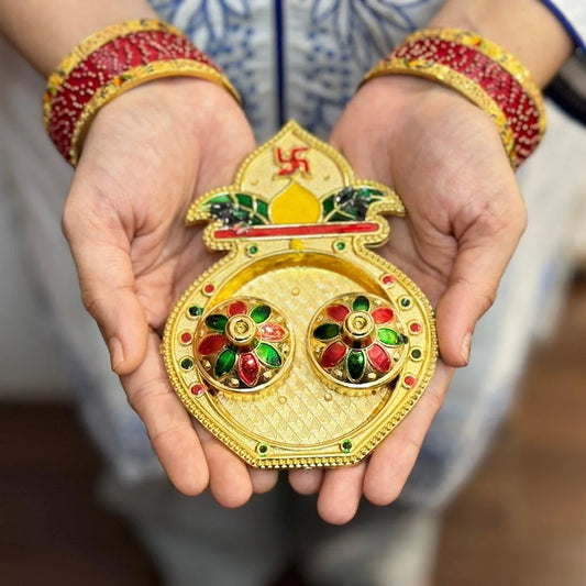 10124 Haldi Kumkum Return Gift Set Random Shape