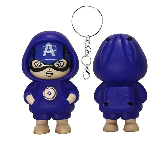 20033 Face Changing Keychain with 3 Expressions 3D Cartoon Character {Random Caracter}