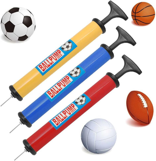 NI-177338 1 Pack Heavy-Duty Manual Ball Pump – Portable Sports Inflator for Soccer, Football, Basketball & Volleyball with Built-in Needle | Ideal for Home, Gym & Outdoor Use