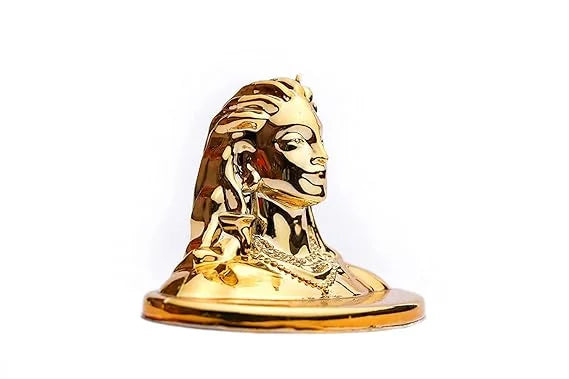 10005 (6 pcs ) Golden Adiyogi Size 5 cm