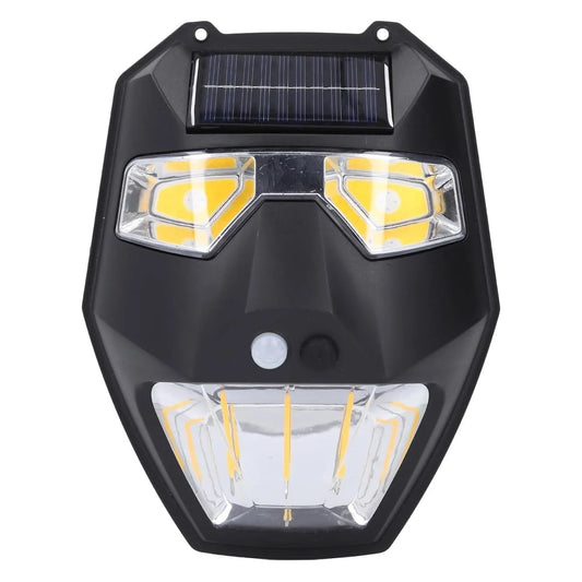 JL-T88 Solar Induction Wall Lights, Solar Induction Wall Lights, Motion Sensor Warning Light, 5 Modes Security Light with Mount, Lighting Fixture