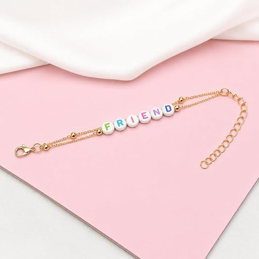 20852 Friendship Bracelets for Kids, Boys & Girls | Adjustable Matte Friendship Band | Unisex Bracelet for School, Return Gifts