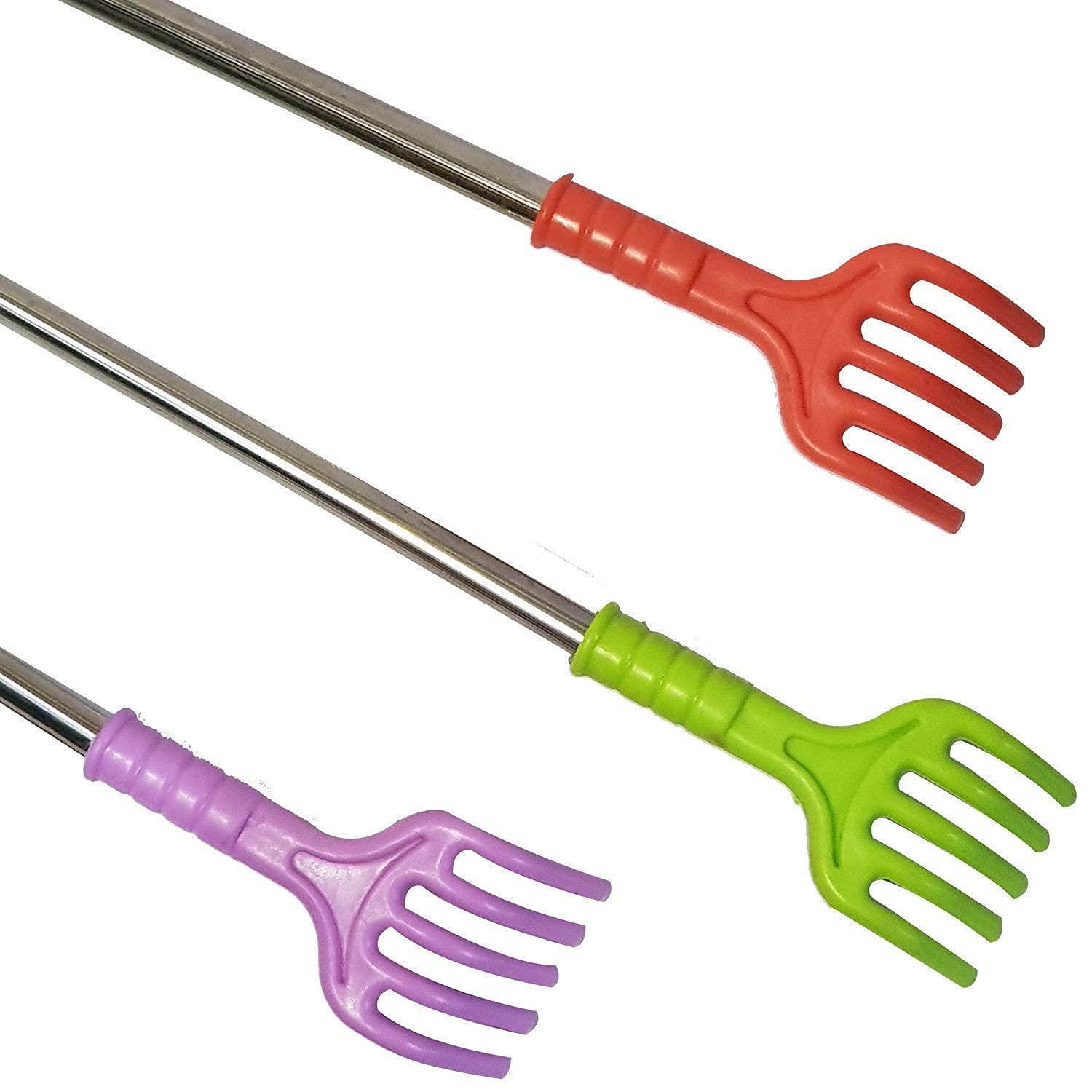 20716 tching Hand Stick Khujli Stick Back Itching Stick Long Khujali Back Scratcher Manual Massager Men, Women and Kids {Random Color}