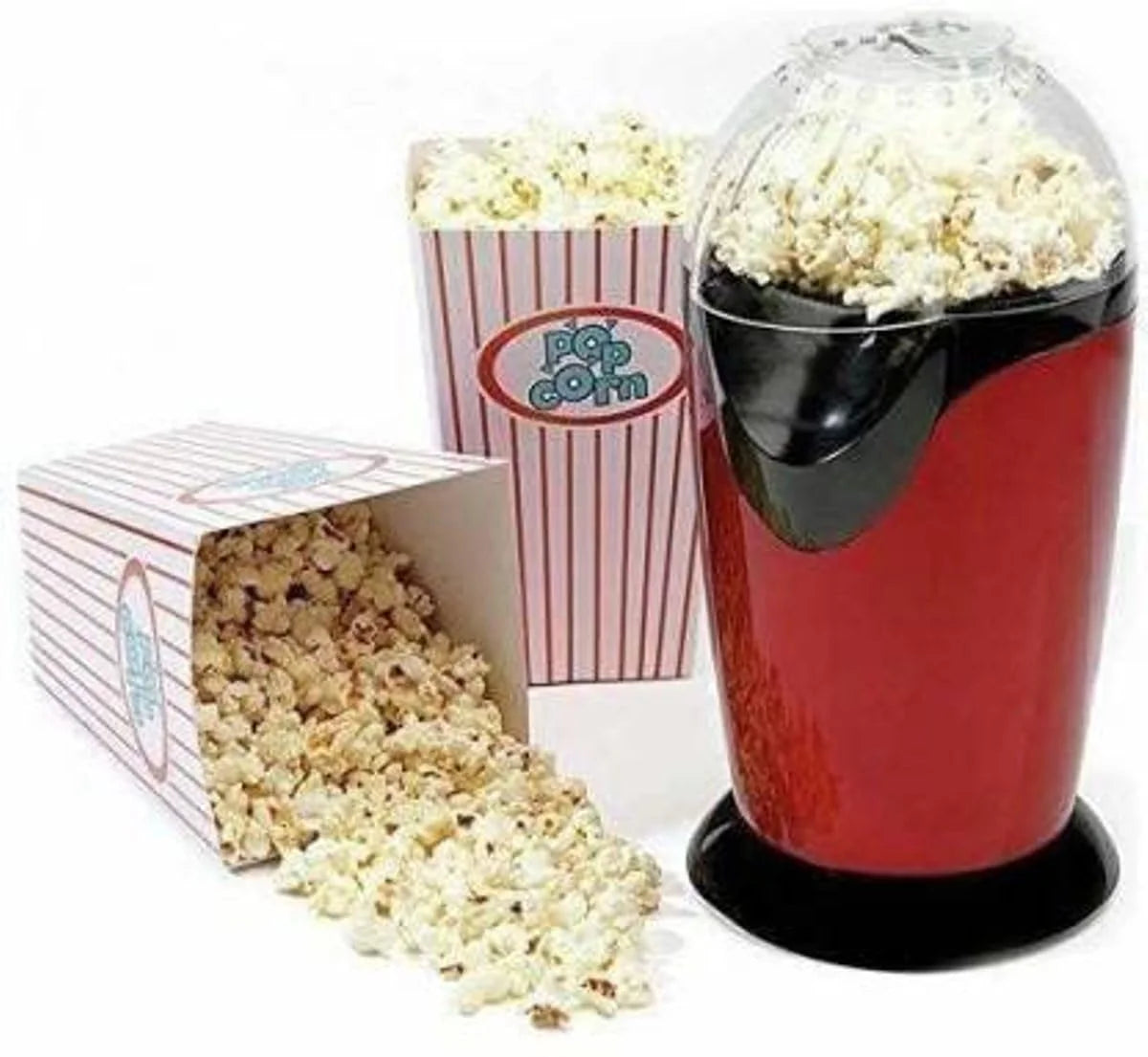 10326 Hot Air Popcorn Machine and Home Use Electric Big Popcorn Machine,Automatic Instant Popcorn Maker Stylish Design, 1200 W Electric Oil Free Maker with Measuring Cup Carnival.