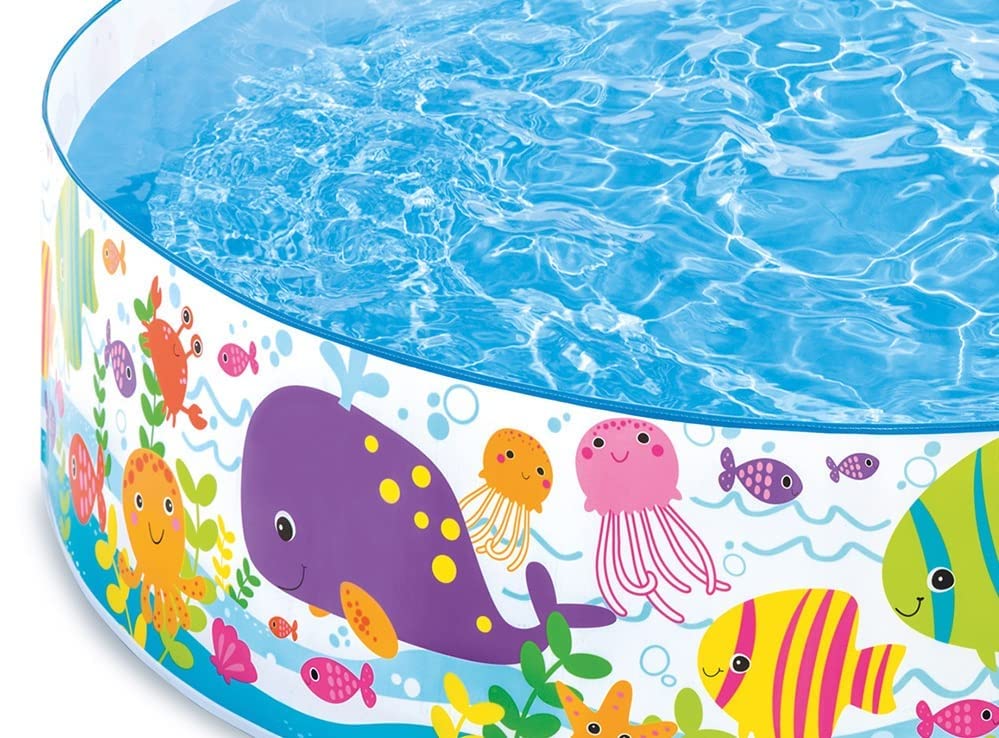 58477 Intex Fun Swimming Pool- 2 feet {Size-1.22*25cm}