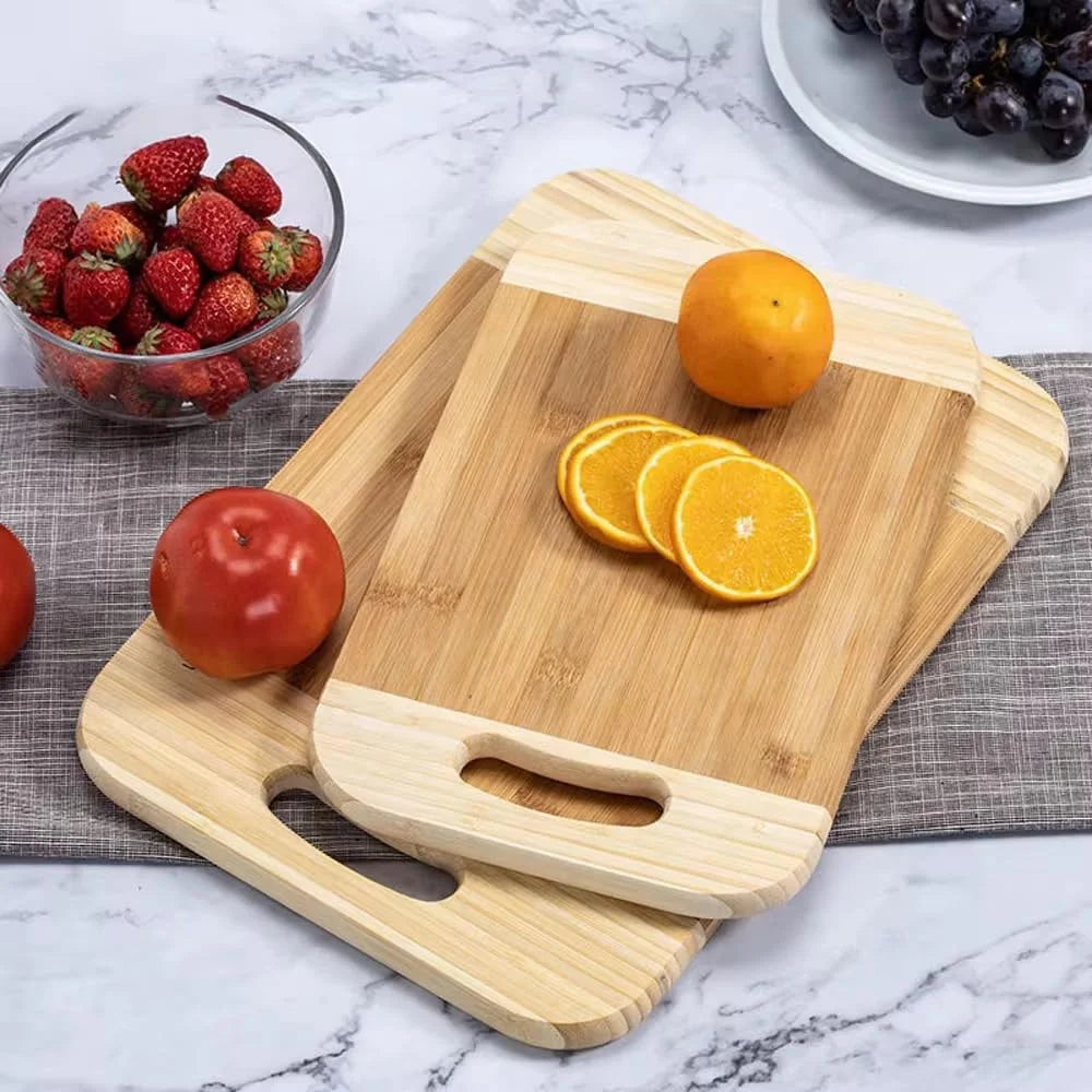 10120 Wooden Chopping Board for Kitchen with Wood Handle,Vegetable Cutting Board for Kitchen 30×20 Cm