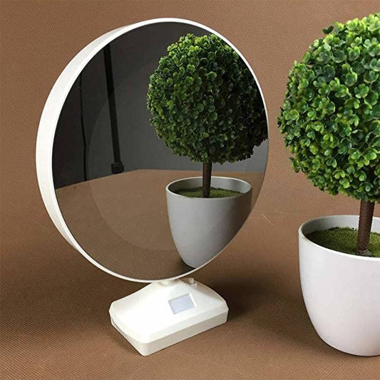 20198 Magic Mirror Photo Frame LED Light | Personalized LED Photo Lamp | Custom Couple Photo Gift | Anniversary, Birthday