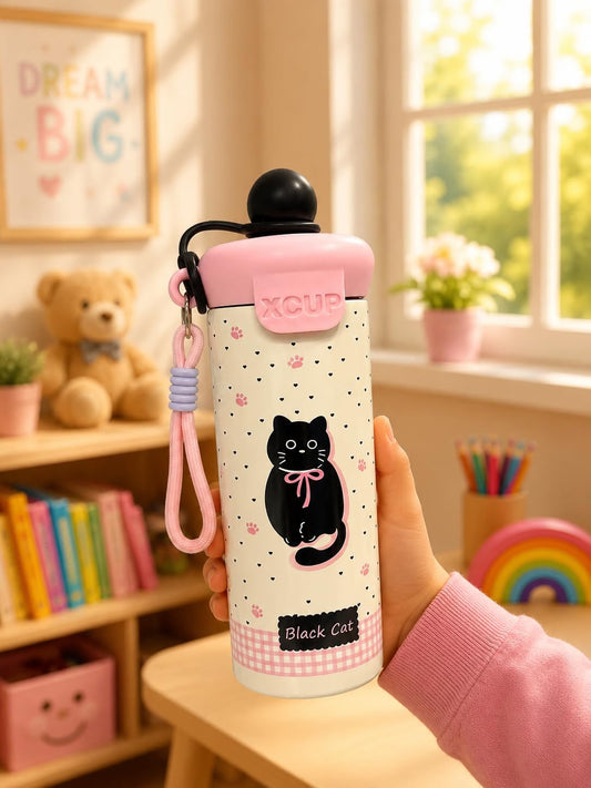 21218 Water Bottle, Stainless Steel, Insulated, Hot & Cold, Leakproof, Use for Home, Gym, Office, School, Travel