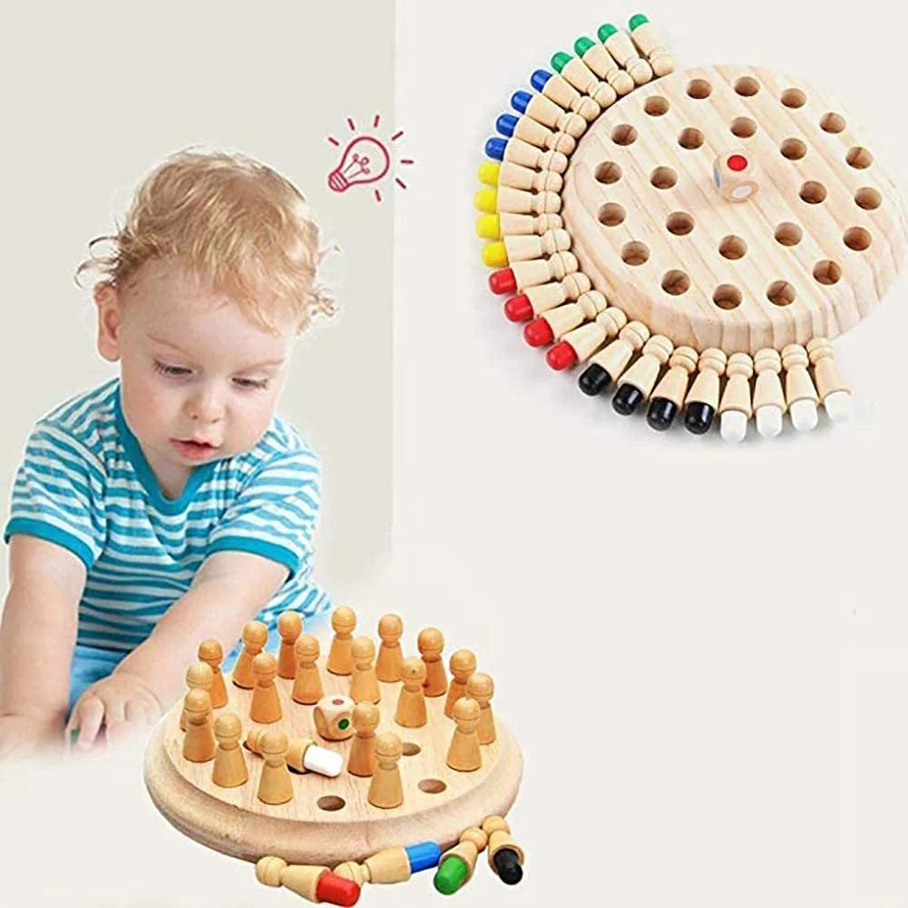 5143 Chess Memory Wooden mmm-813 chess