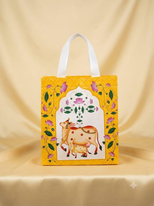 21366 AR Kamadhenu Design Gift Bag For House Warming | Haldi | Wedding