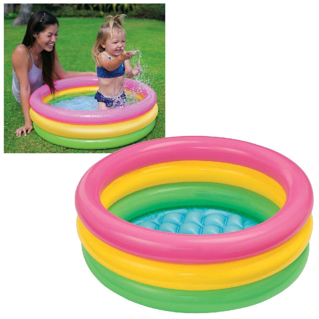 57107 Summer Special 2 feet Kid's Inflatable Baby Swimming Pool Bath Tub, 2ft, 3-4 Years Inflatable Baby Water Pool Bath Tub