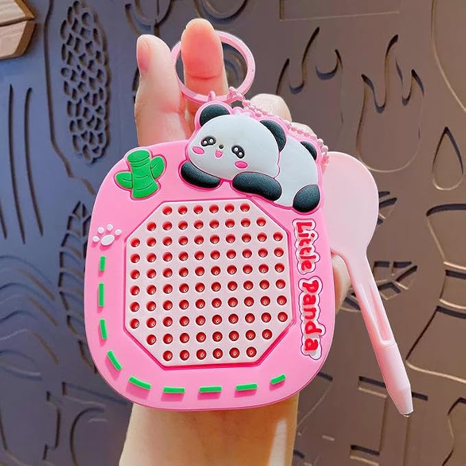 11154 Cute Cartoon Magnetic Doodle Board for Kids – Mini Erasable Magpad Toy with Magnetic Pen – Travel Drawing Board Maze Game for Kids & Preschool Learning Fun (Random)