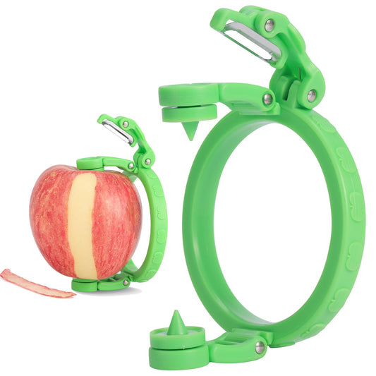 20528 Handheld Apple Peeler for Apple Pear Manual Rotating Apple Pear Peeler Zester Kitchen Gadget Apple Peeling Hand Rotation Fruit Spiralizer Peeler Machine Gift Ideas