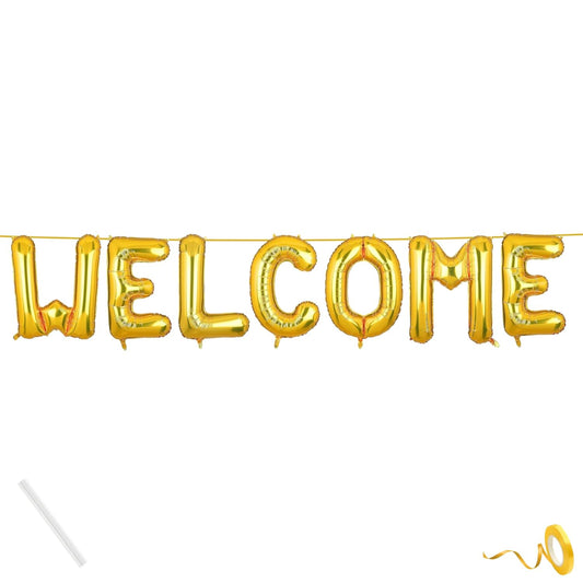 4164 Welcome Foil Ballons