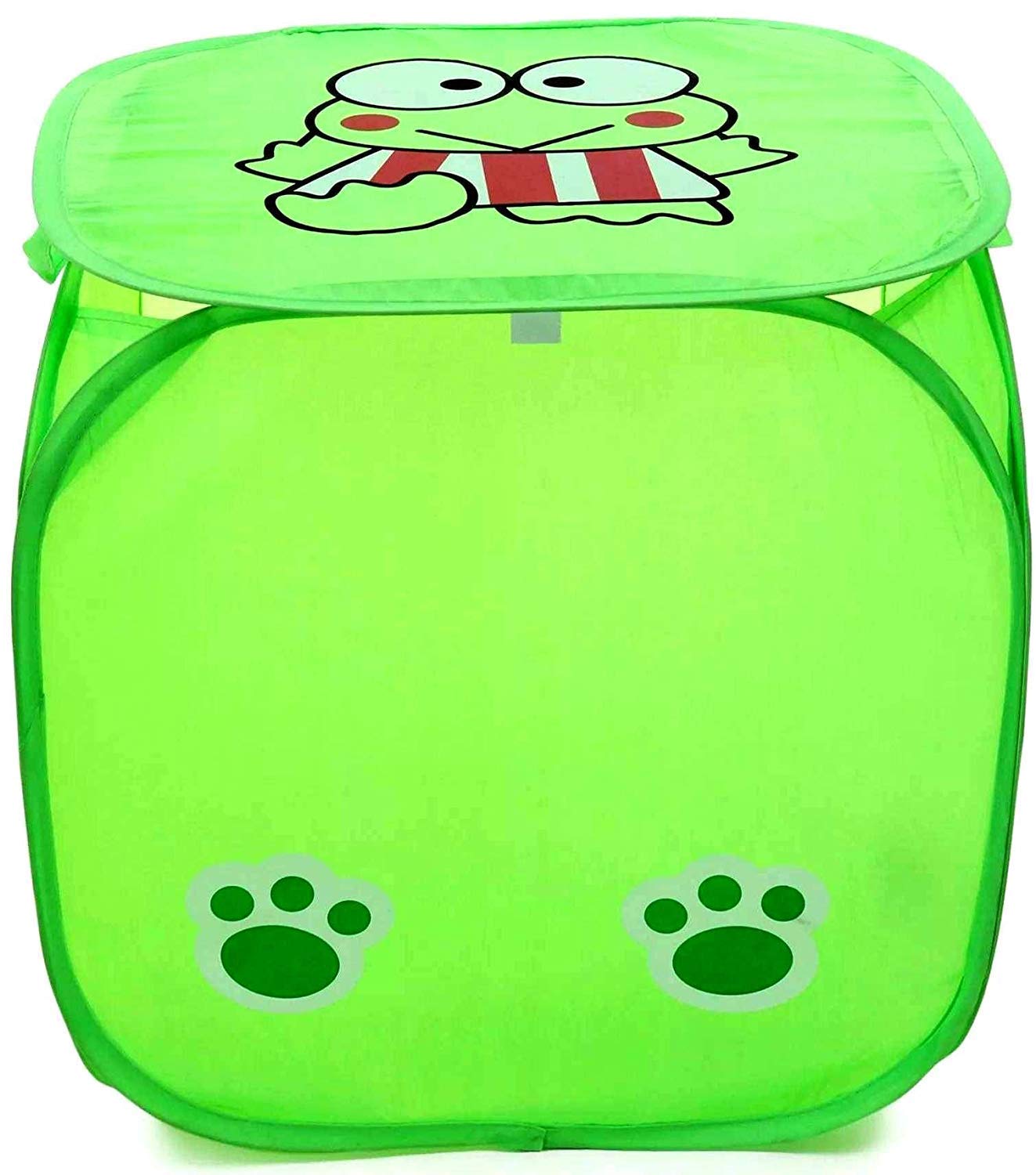 20562 Cartoon Print Foldable Laundry Organizer, Laundry Basket, Toys Organiser (Multicolor)