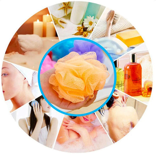 1329 Bath Sponge Premium Quality Netted Body Loofan
