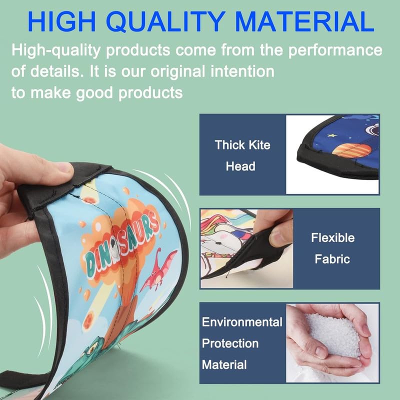 82276 Kite Launcher Toys, Kites for Children Kids with Catapult Gun, Funny Beach Kite Toy Outdoor Toys