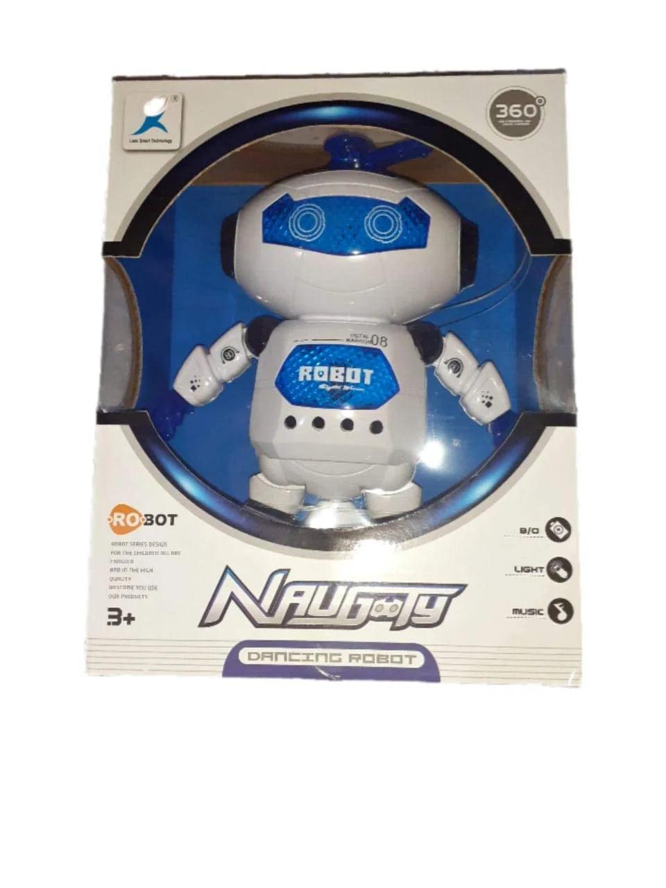 6089 Naughty Dancing Robot Toy with Light and Sound